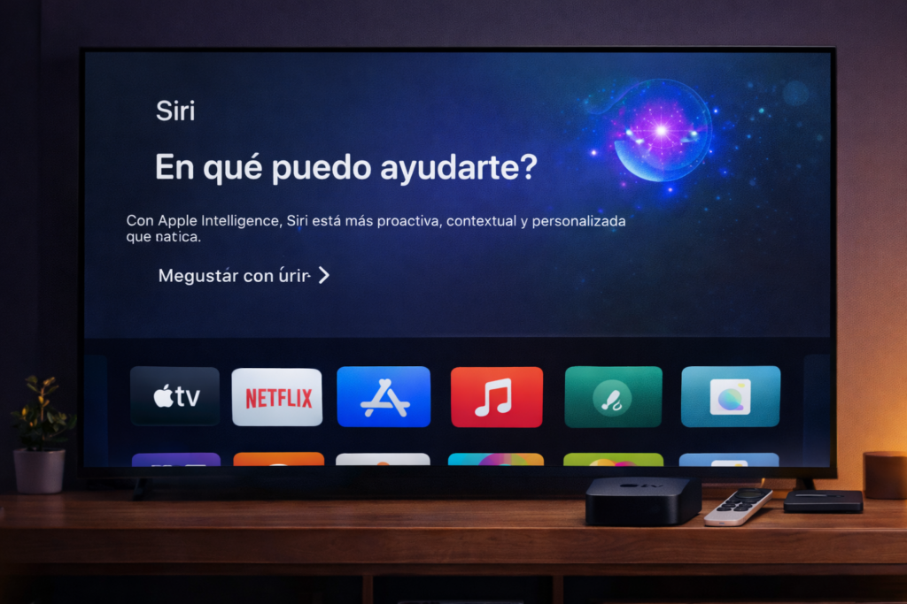 Apple TV 4K 2026 con Apple Intelligence y nueva Siri