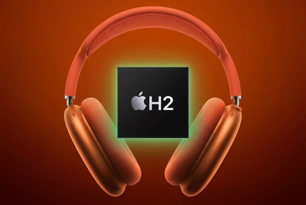 Chip Apple H2 para AirPods Max 2 rendimiento de audio
