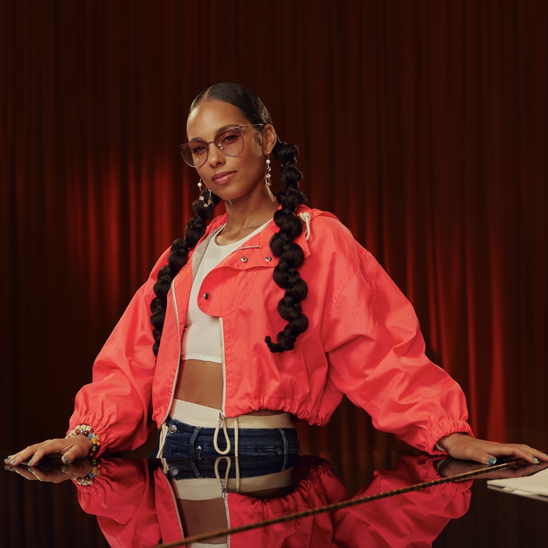 Alicia Keys en Apple Vision Pro