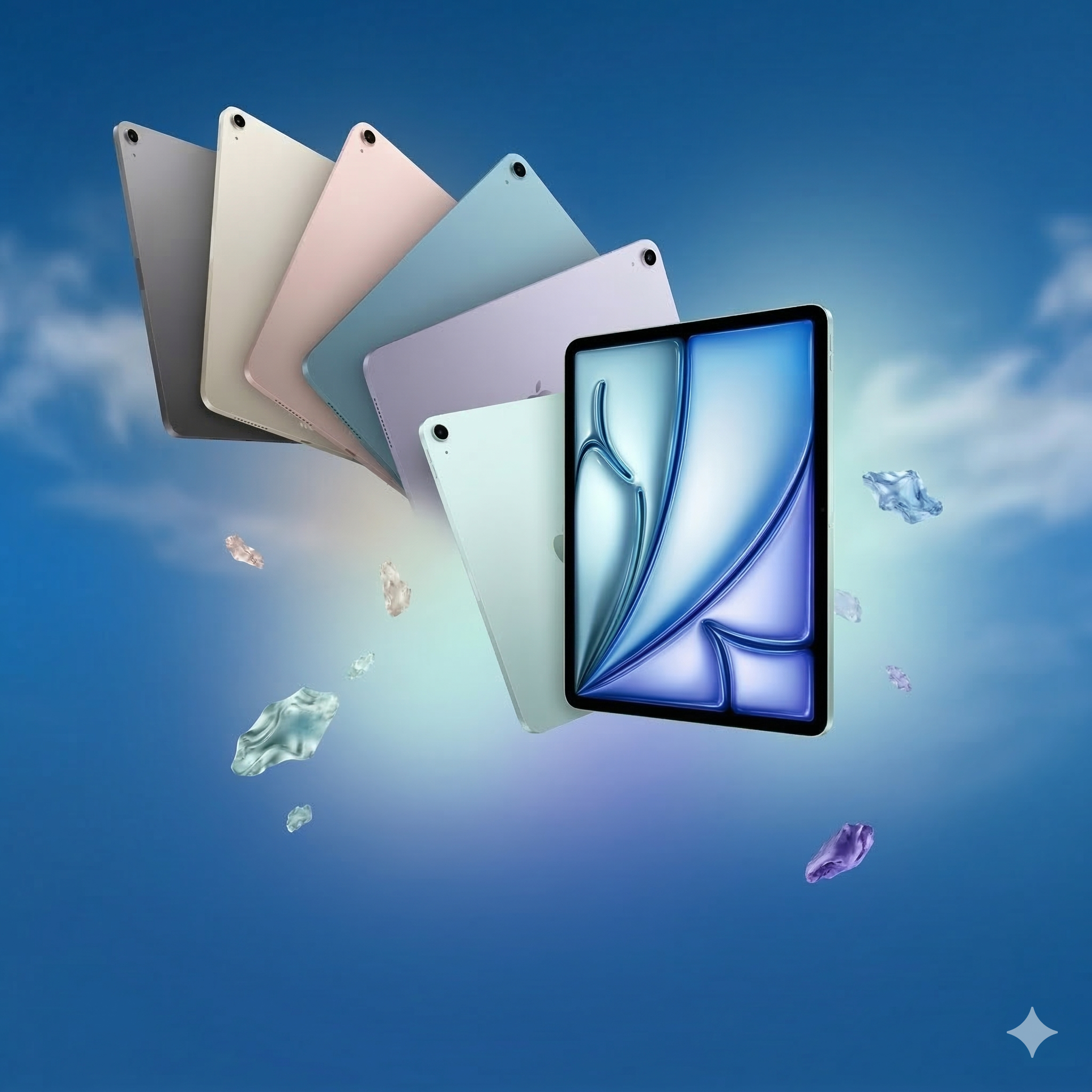 Nuevo iPad Air con chip M4 gemini generated image eiaalveiaalveiaa