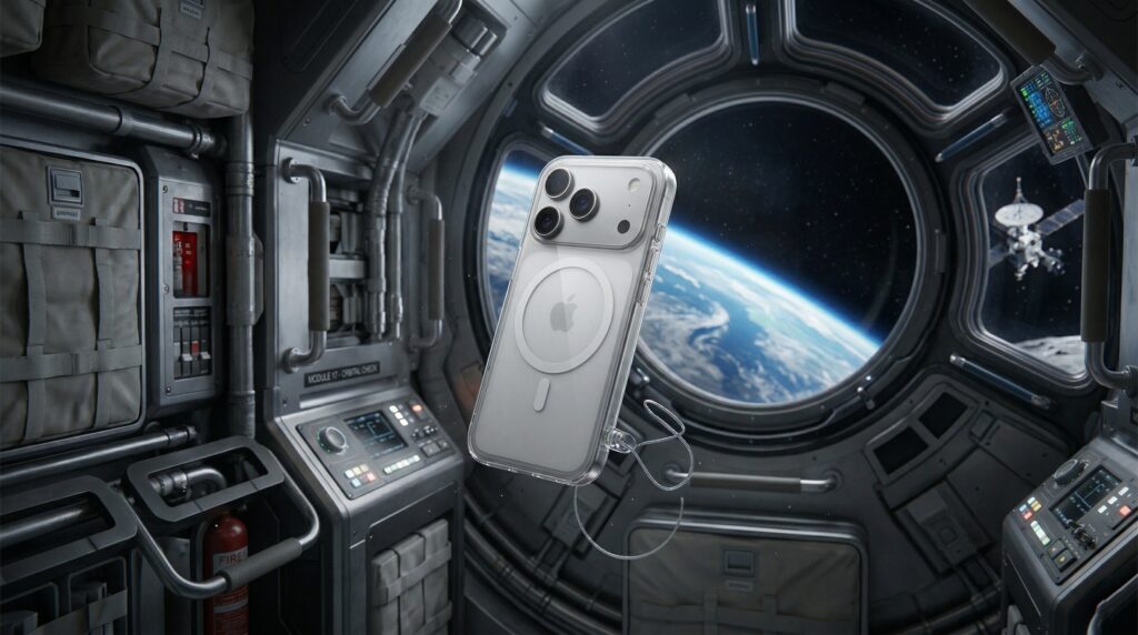 iphone 17 pro microgravedad capsula orion