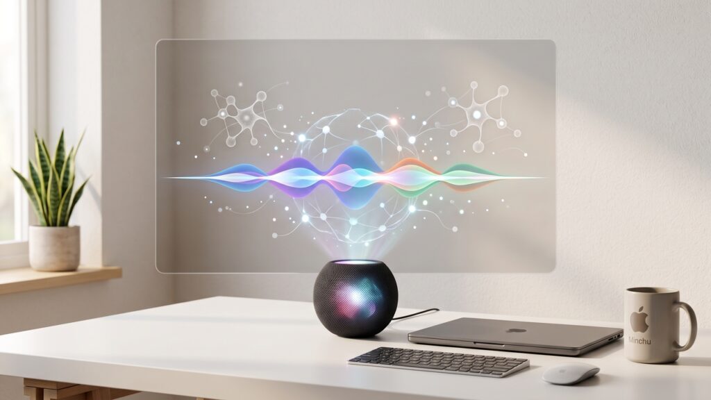 Filtración de Siri AI en el HomePod