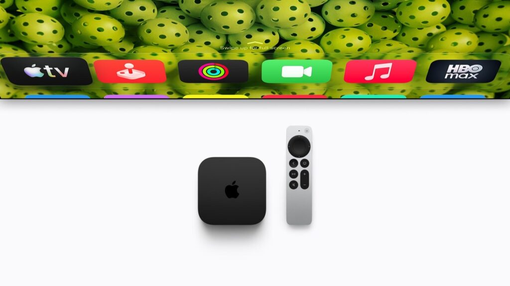 Nuevo Apple TV 4K con el mando Siri Remote
