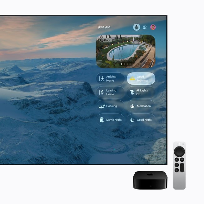 Controles de domótica en la tele con el Apple TV 4K