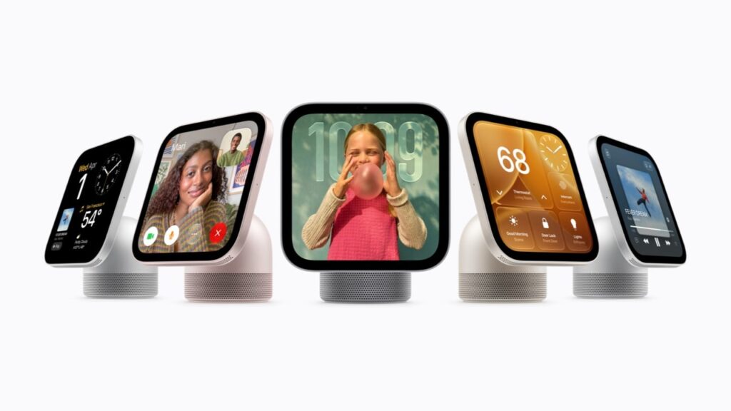 HomeView de Apple en sus distintos colores