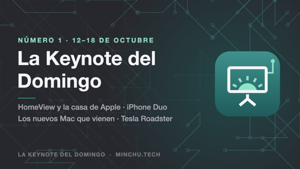 Portada de La Keynote del Domingo número 1